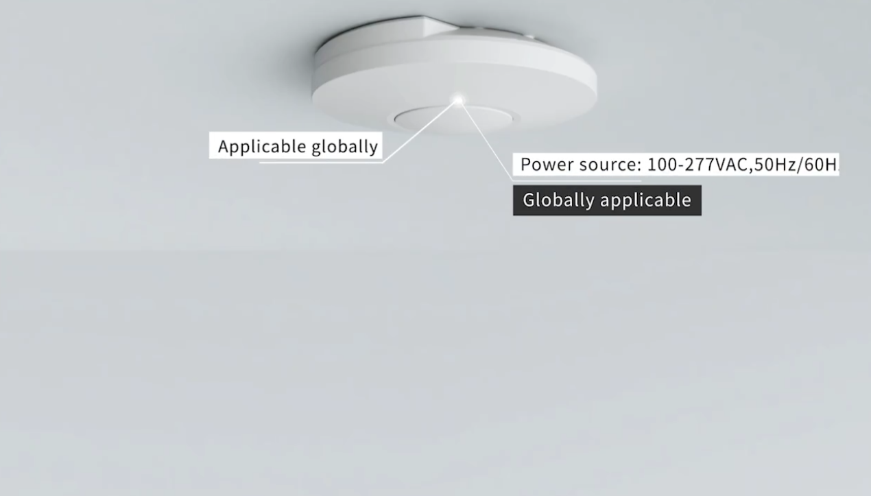 Ultra-tynde, højtydende mikrobølgesensor til intelligent automatisering --- PD-MV212-Z