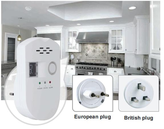 PD-GSV8 Smart gasalarm: Væsentlig beskyttelse af ældre og børn