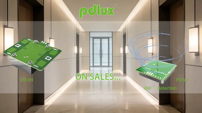 PD-V9 & PD-V3 Mikrobølgebevægelsessensorer